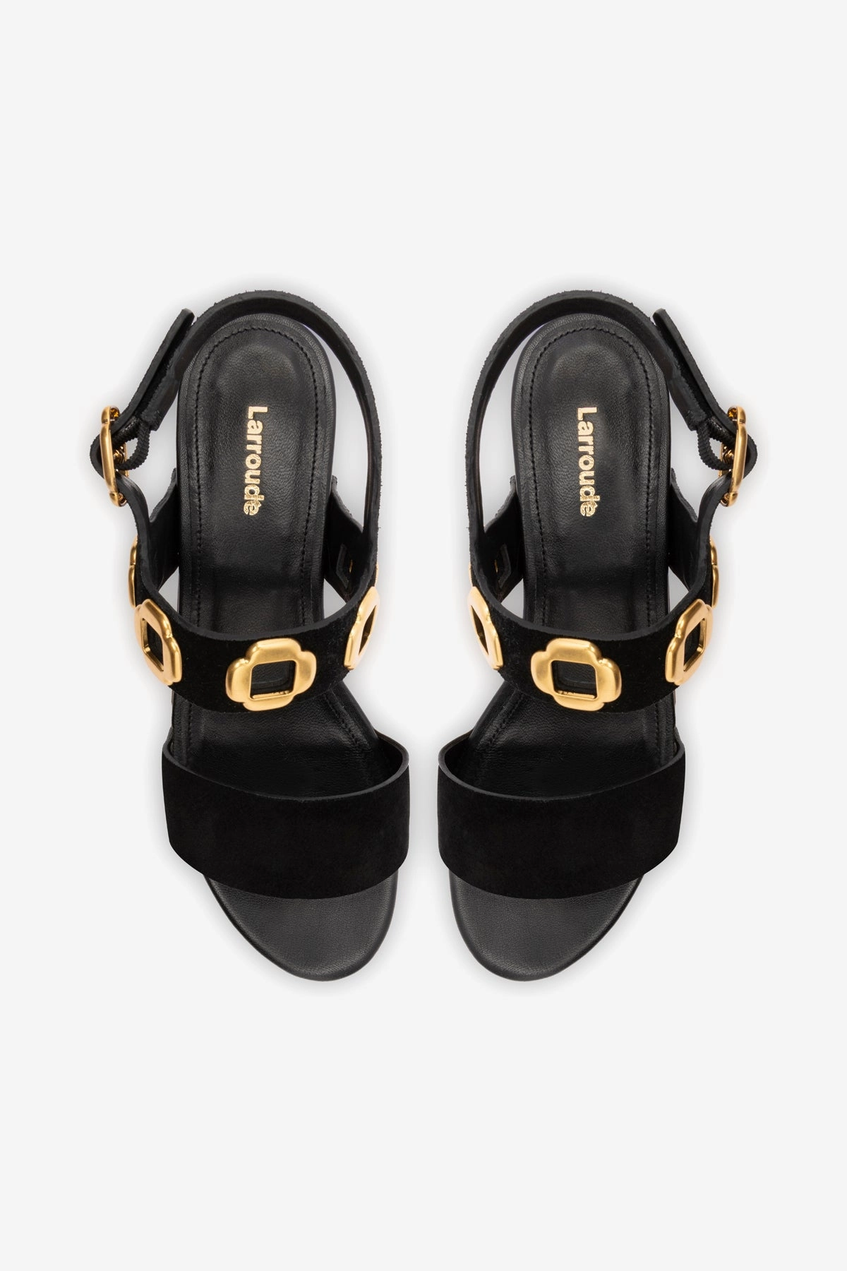 Miso Wooden Platform Sandal In Black Suede Rolling Motion Sole Supportive Core Active People