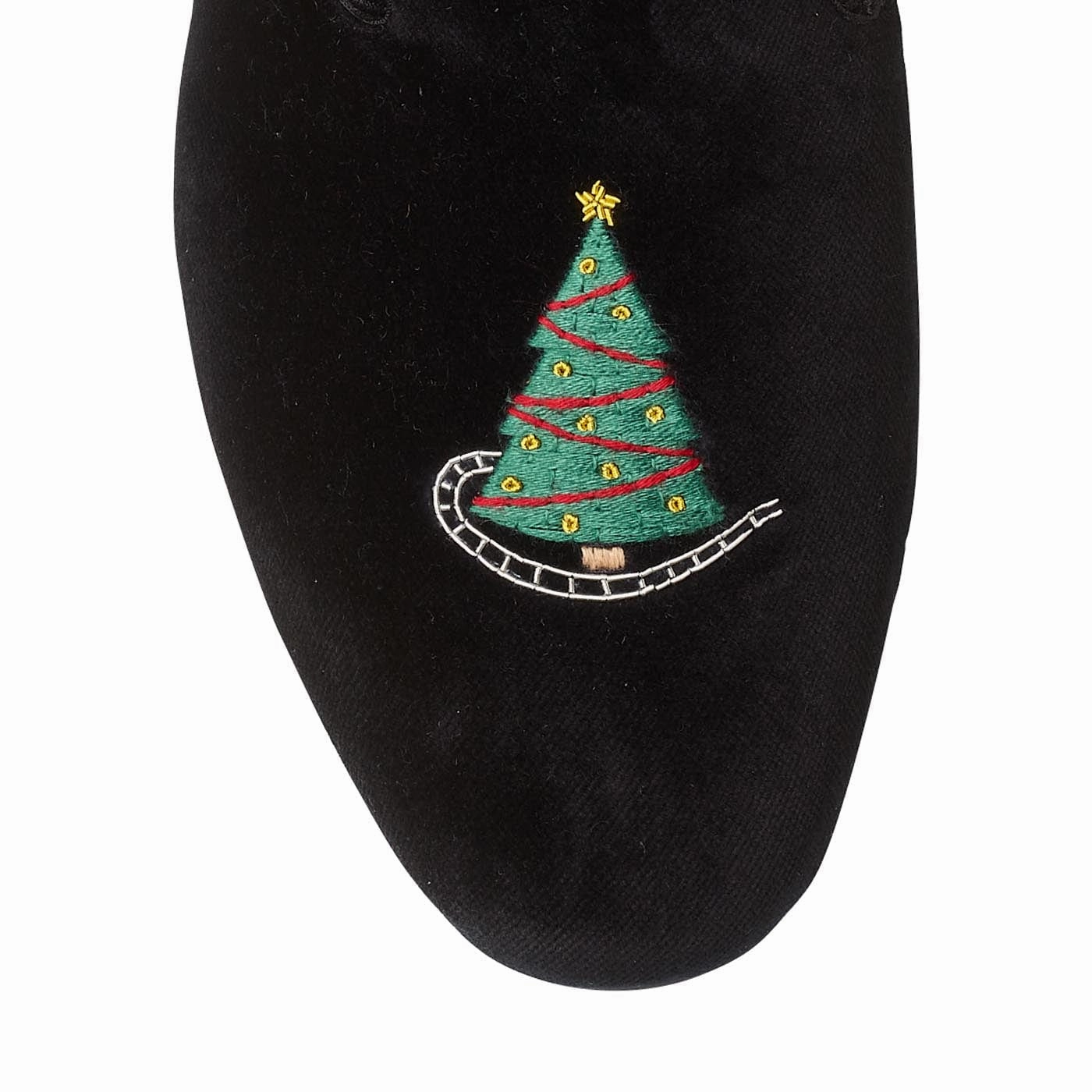 Comfortable Technology Christmas Tree Black Velvet