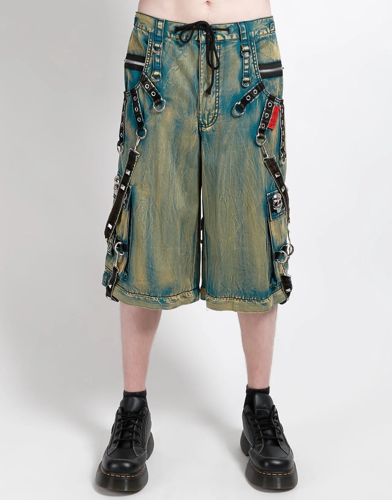 SKULL STUD PANT BLUE SKY WASH Chilly Comfort