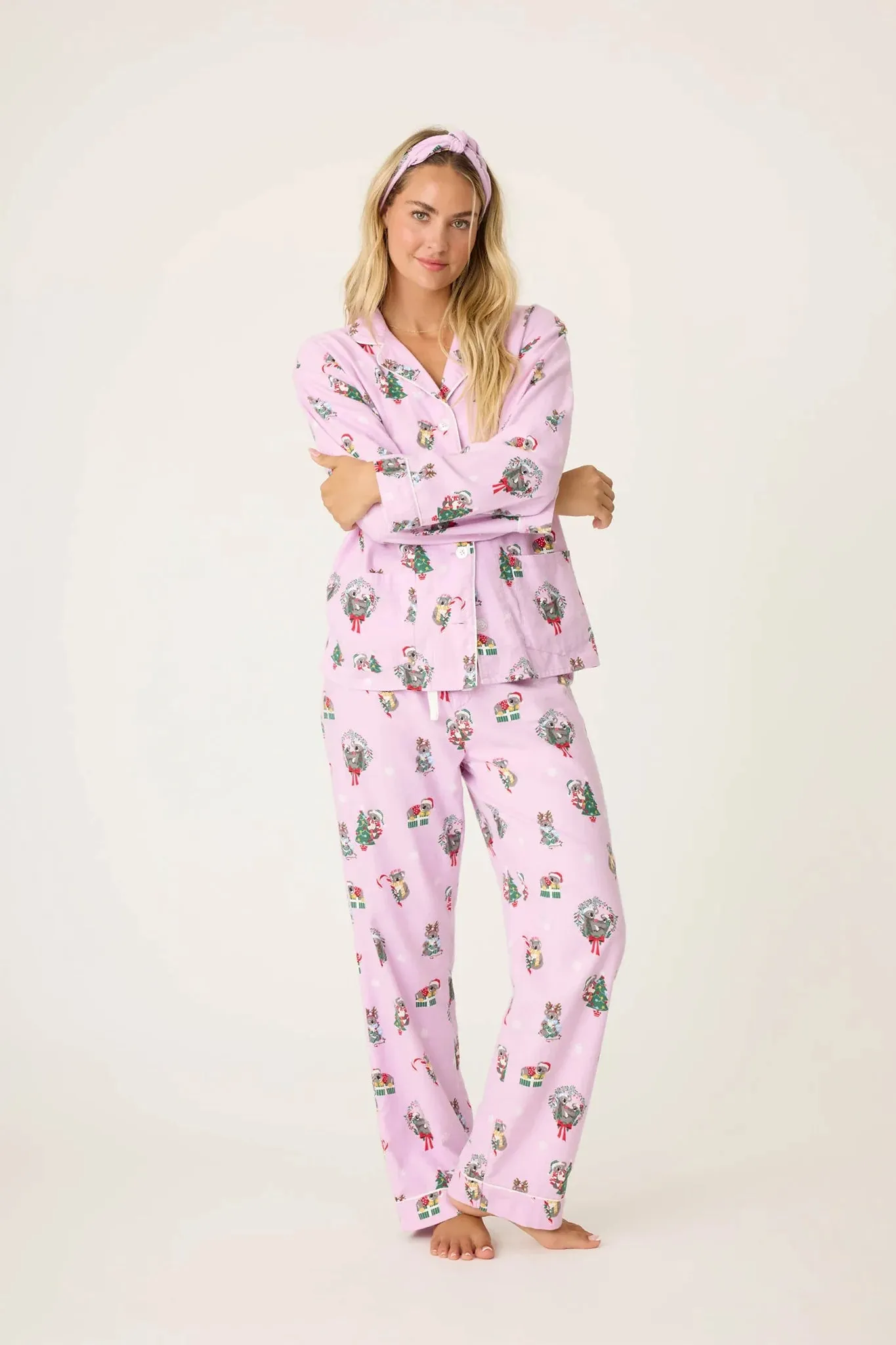 Thermal regulation Koality Holiday Flannel PJ Set