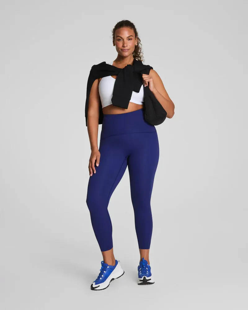 SPANX Booty Boost 7/8 Leggings in Midnight Iris StretchMaterial