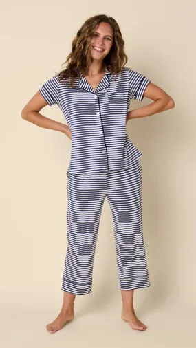 Pima Knit Capri Set Wrinkle Resistant