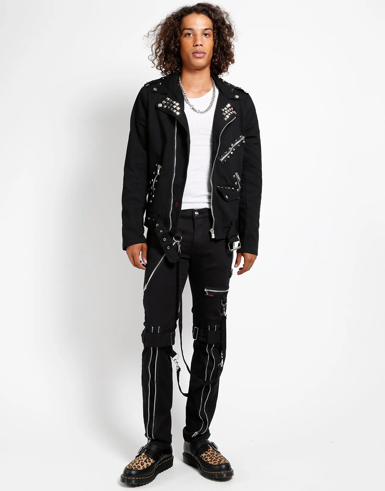 Judas Motorcycle Jacket Modern Layers