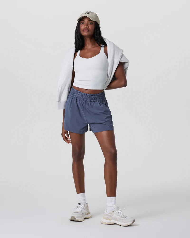 TonalStitching vuori Women's Dynamic Tank in White