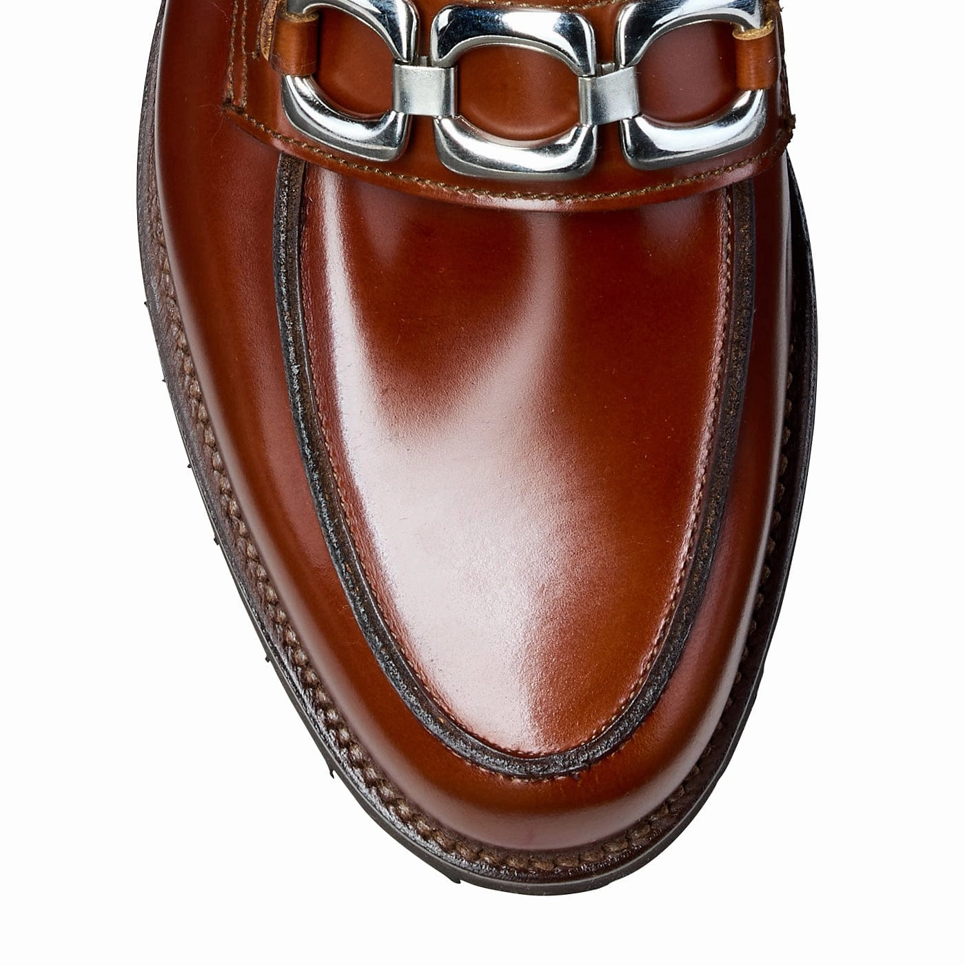 Queen Fit Non Slip Tread Pattern Lily Tan Cavalry Calf