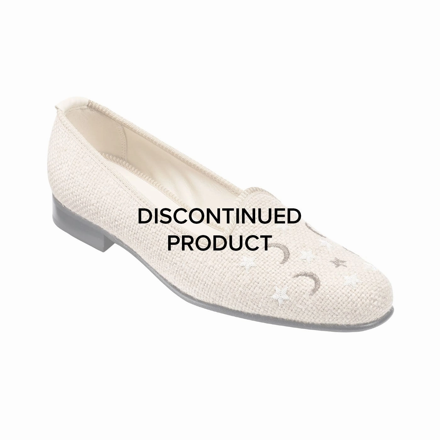 Slide Comfort Elasticated Moons & Stars Oatmeal Linen