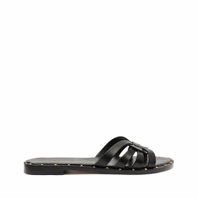 Orthotic Ready Footbed Joy Mood Phoenix Flat Leather Sandal
