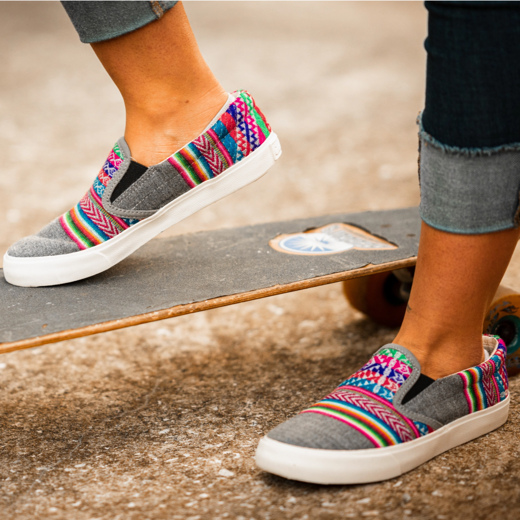 Comfort Heel Slate Slip On