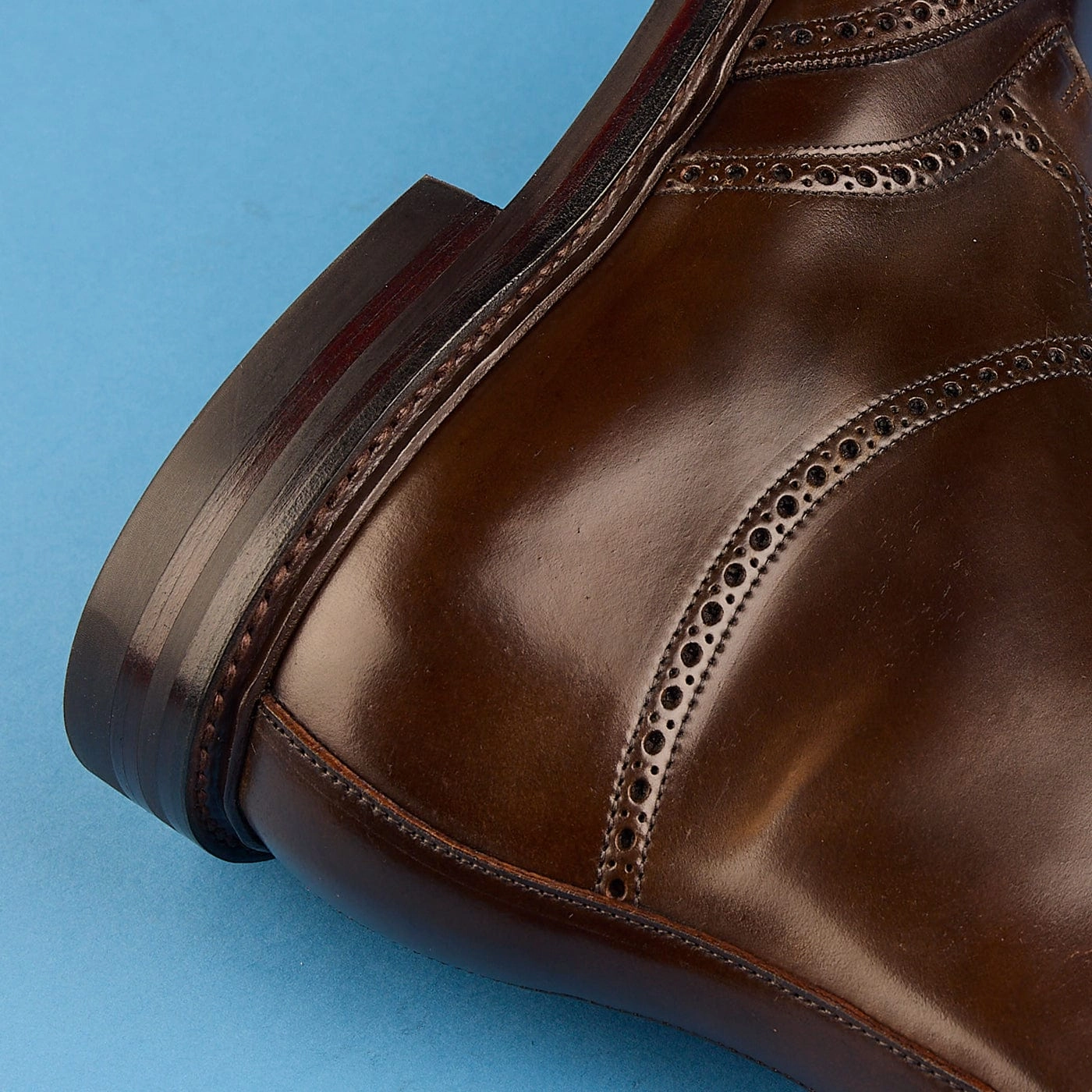 Flex grooves Slip Resistant Traction Lindrick 2 Dark Brown Cordovan