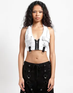 Non Irritating Label POWER HALTER WHITE