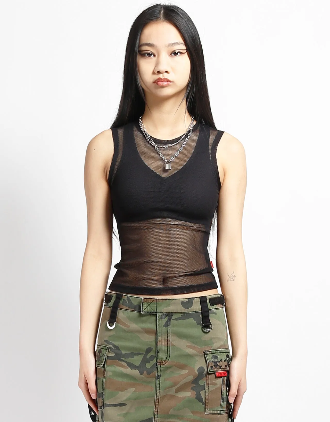 Layered Collar Structure TANK FISHNET