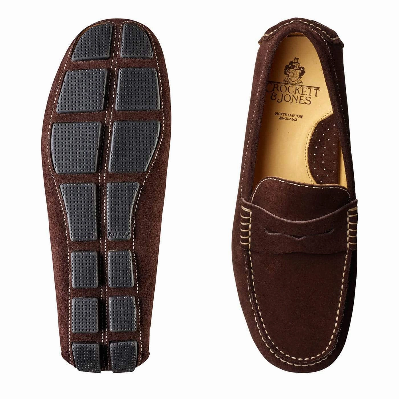 Torino Dark Brown Suede Style Base Quality