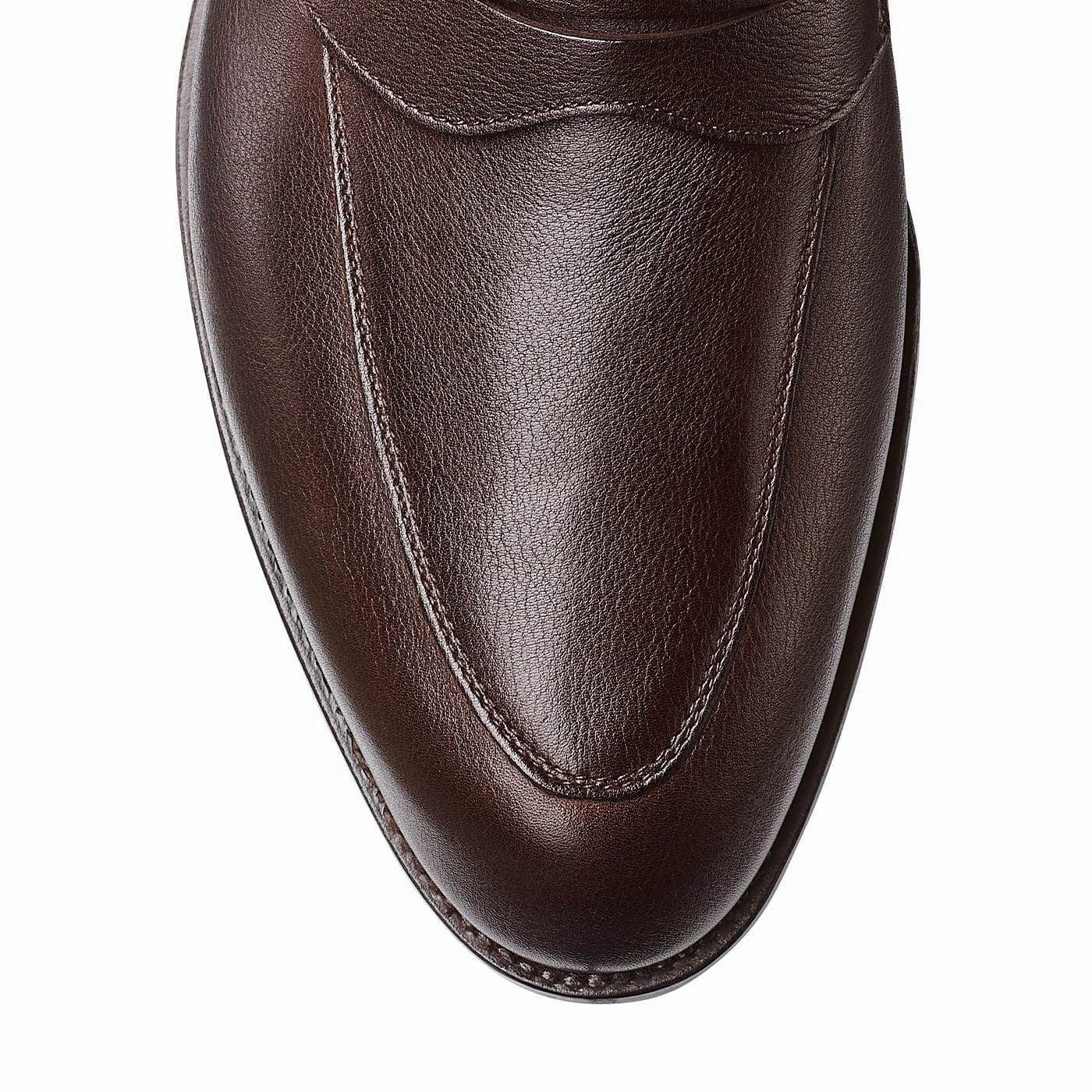 Reinforced Posture aid Nice Dark Brown Milled Calf