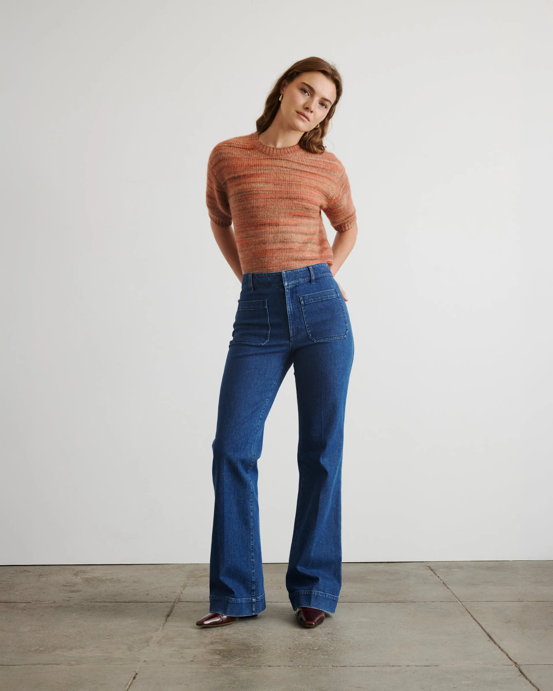 Lightweight Parent Style Durable Subtle Texture Nicole Pant