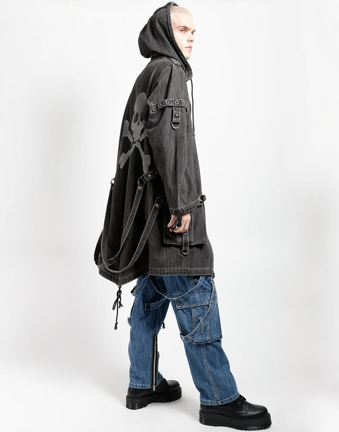 Seamless Shoulder Construction AntiStaticLayer NIGHT WALKER TRENCH COAT