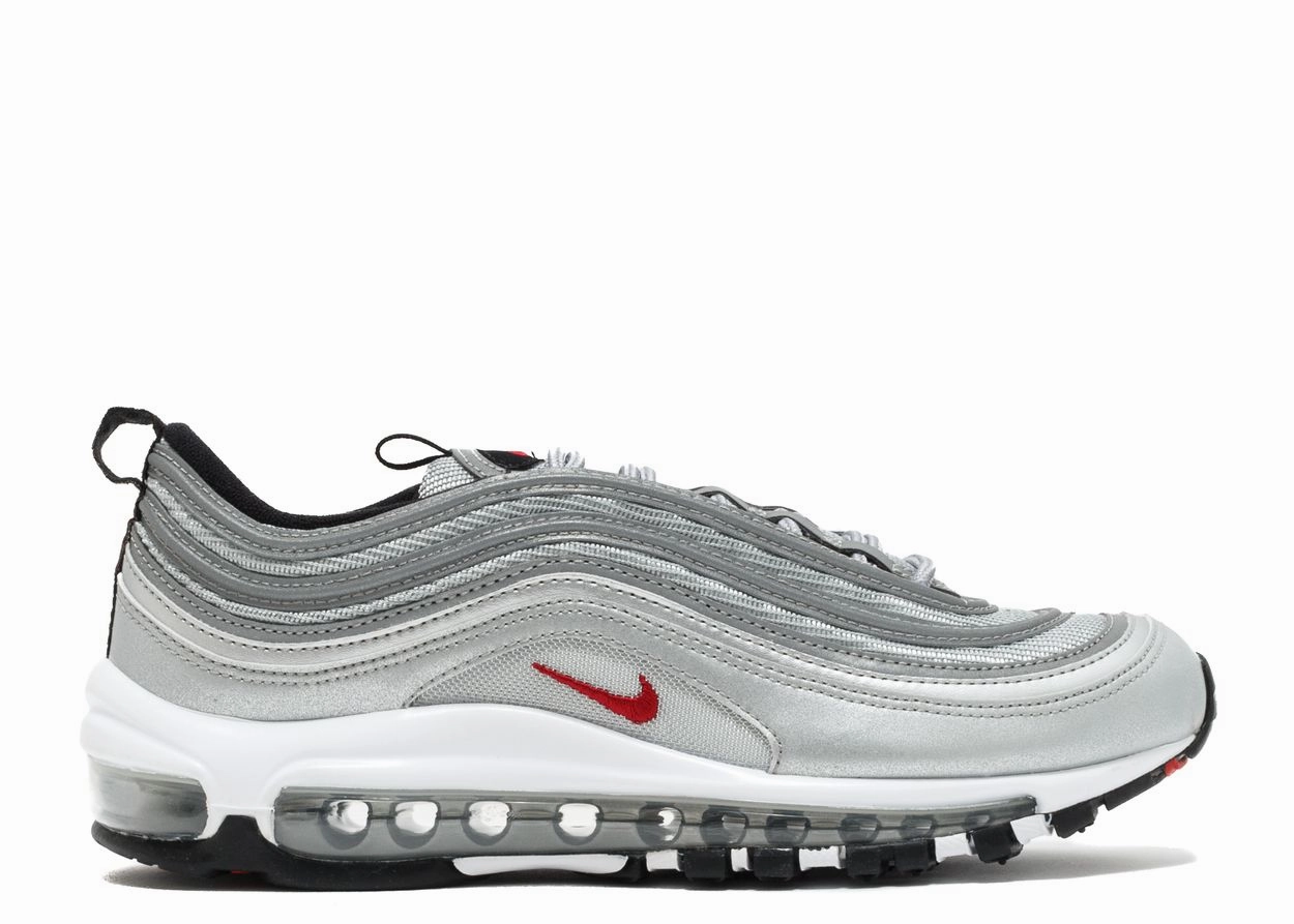 King Strong Sky Light Nike Air Max 97 QS GS - Silver Bullet (2017) - Used