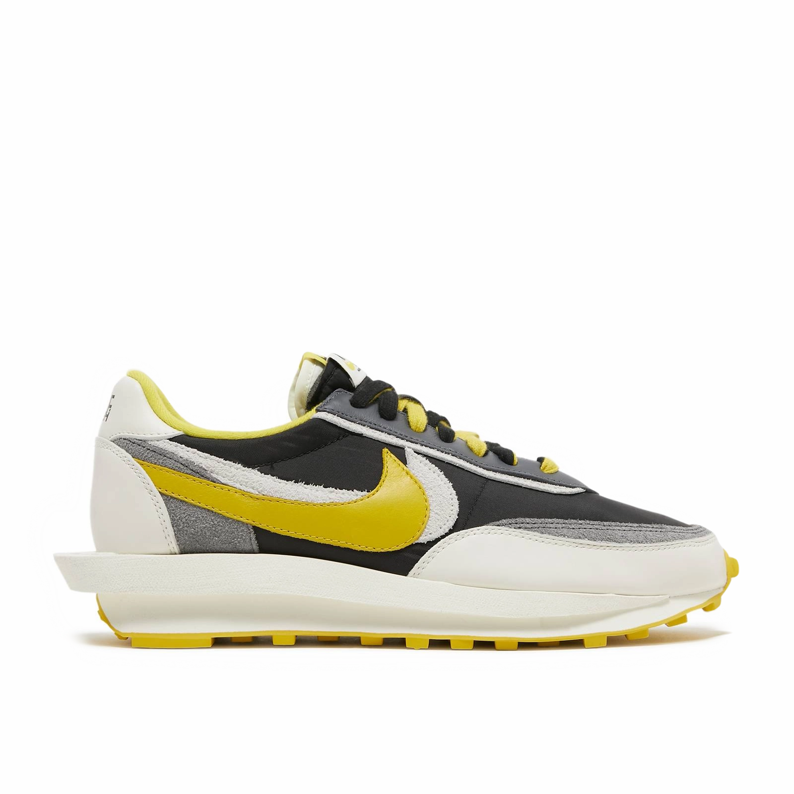 Nike LDWaffle x Sacai x Undercover - Bright Citron - Used Ventilation holes Anti Slip Outsole