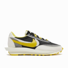 Nike LDWaffle x Sacai x Undercover - Bright Citron - Used Ventilation holes Anti Slip Outsole