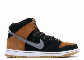 Pool Time High Arch Nike SB Dunk High - Homegrown Ale Brown - Used