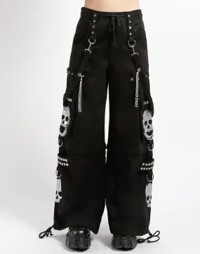 SUPER SKULL PANT SILVER SKULL LowProfileTopstitching