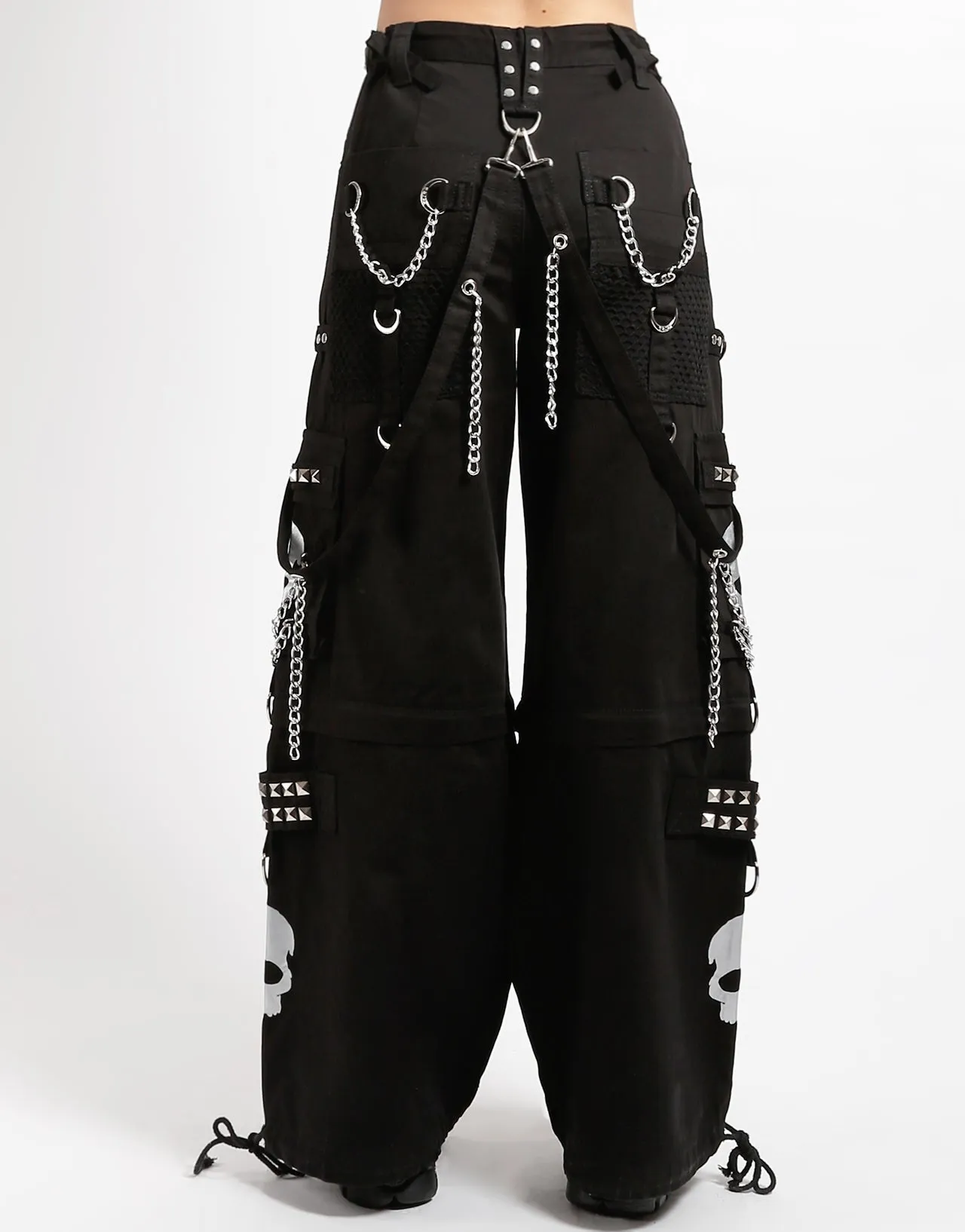 SUPER SKULL PANT SILVER SKULL Casual Layer