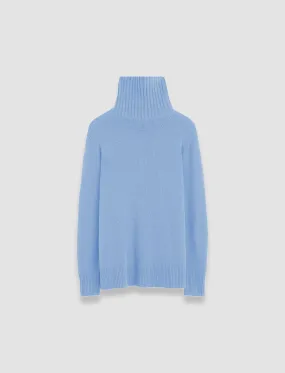 EcoConscious Production Open Cashmere High Neck Jumper
