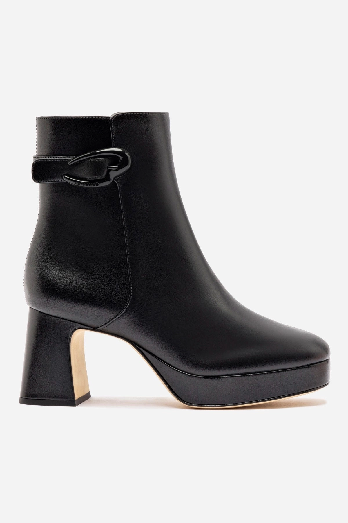 Dolly Verona Low Boot In Black Leather Rain Safe Dream Path