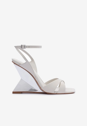 Color Mix Jill Nappa Leather Sandal