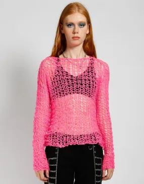 HOLY PUNK SWEATER PINK Odor Resistant Coating