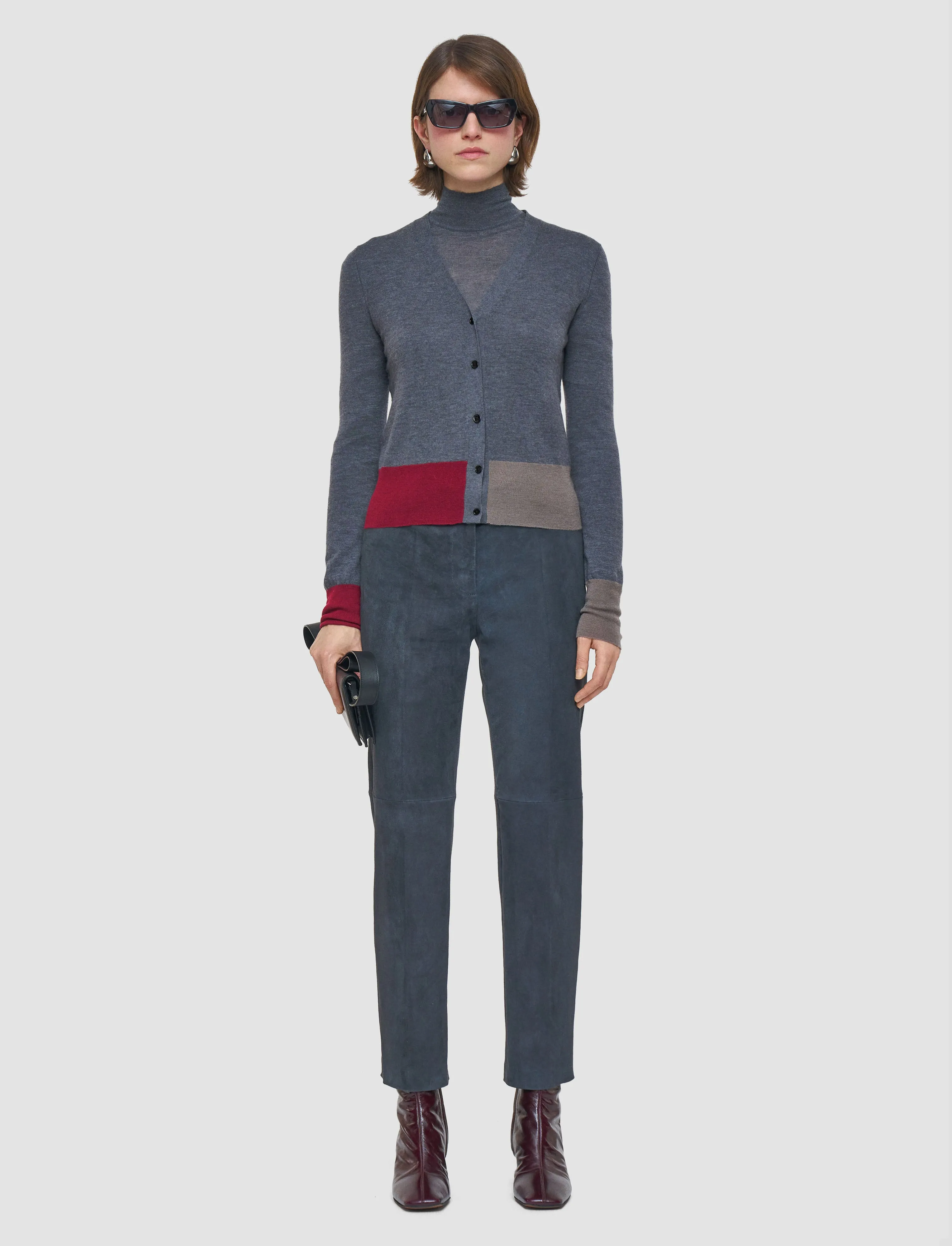 Overlay Cashair Cardigan Textured Weave