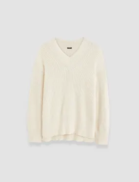 Smart Layer Wrinkle Resistant Linen Blend Knit Jumper