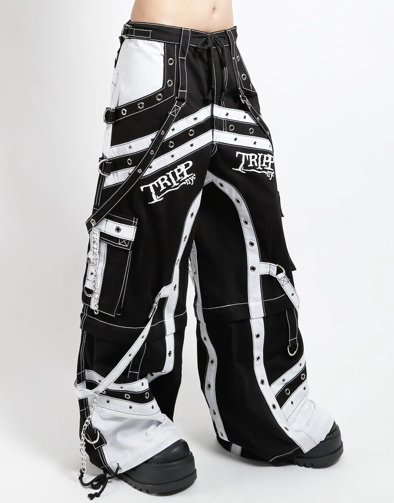 Workwear OFF TRACK PANT BLACK/WHITE