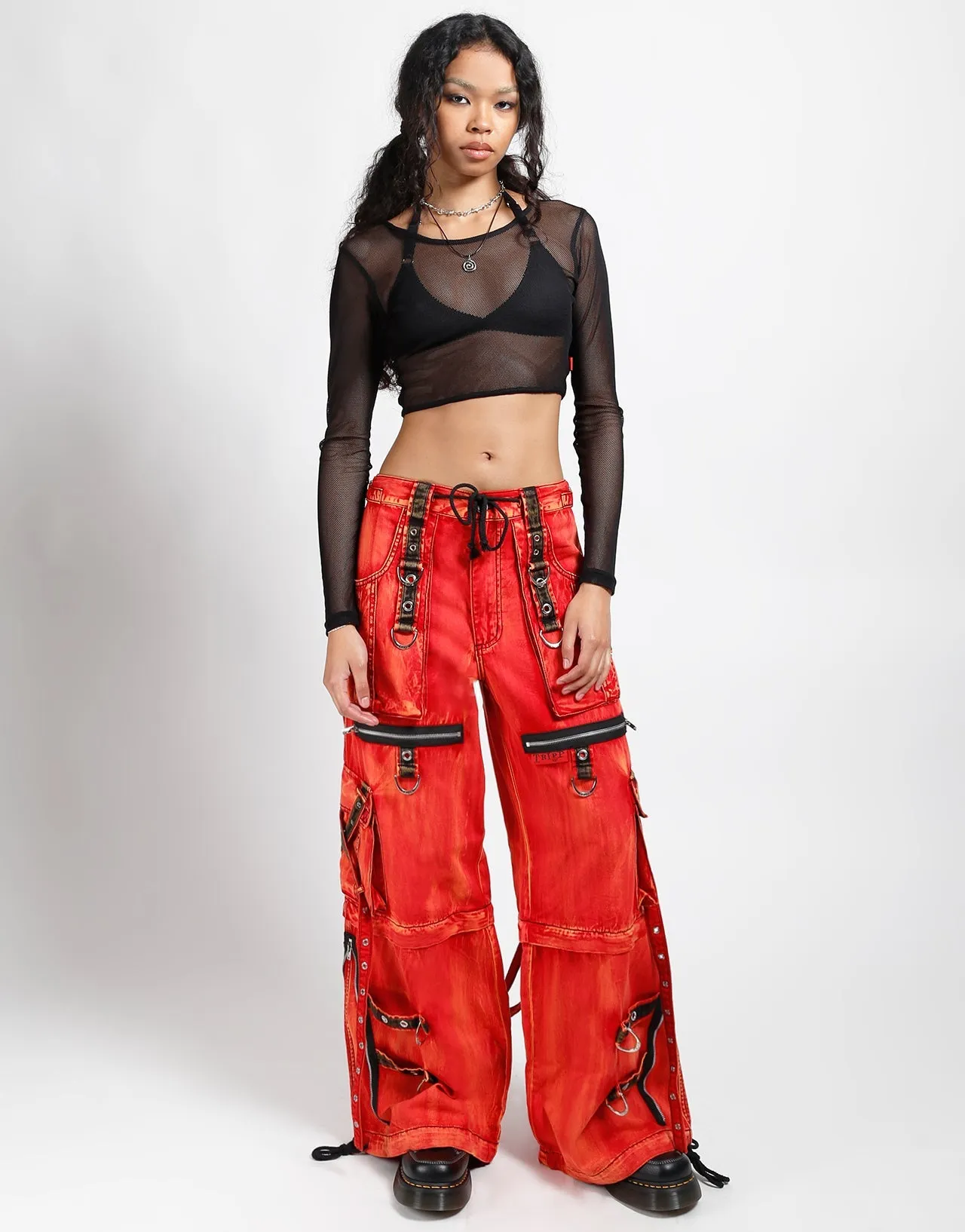 FadeResistant X-STRAP ZIP OFF PANT FIRE WASH