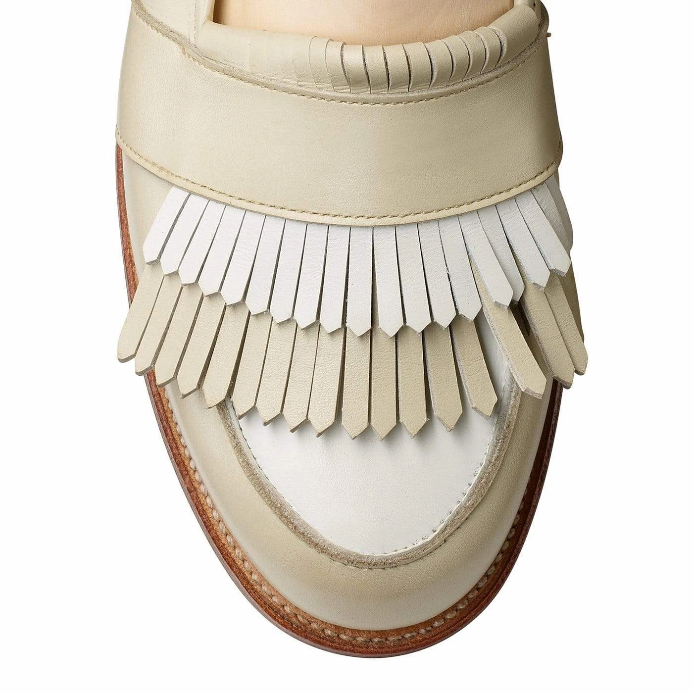 Smart Design Trendy Fit Emma Ivory & White Calf