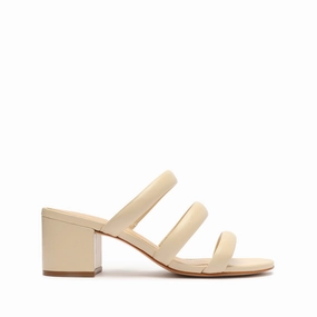 Olly Mid Block Nappa Leather Sandal Summer cool