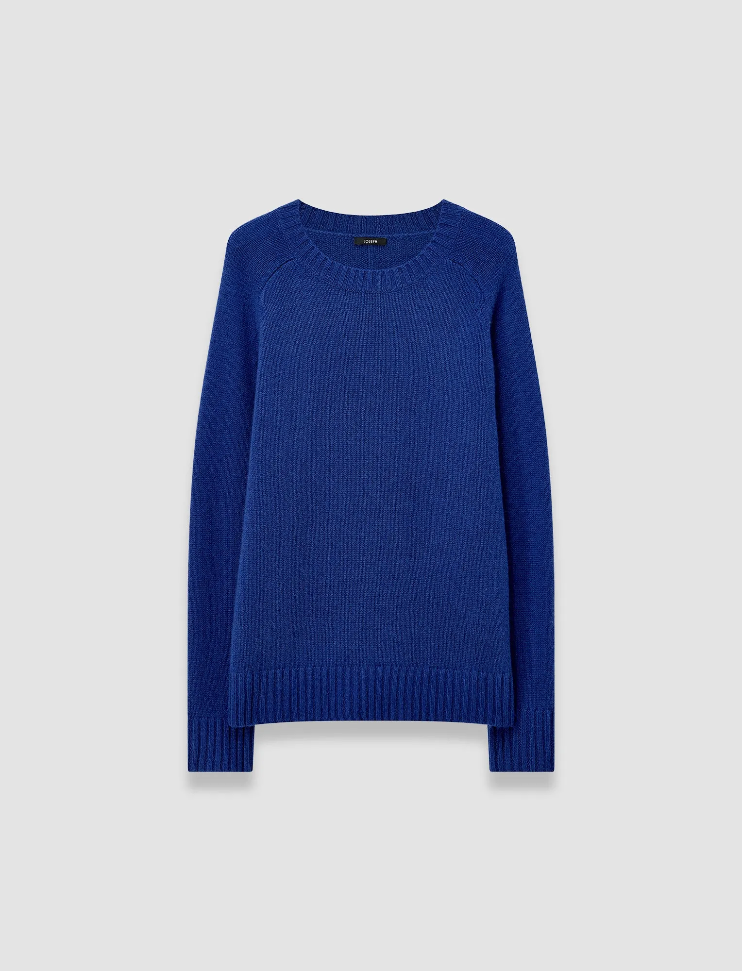 Cozy Fleece Open Cashmere Round Neck Jumper