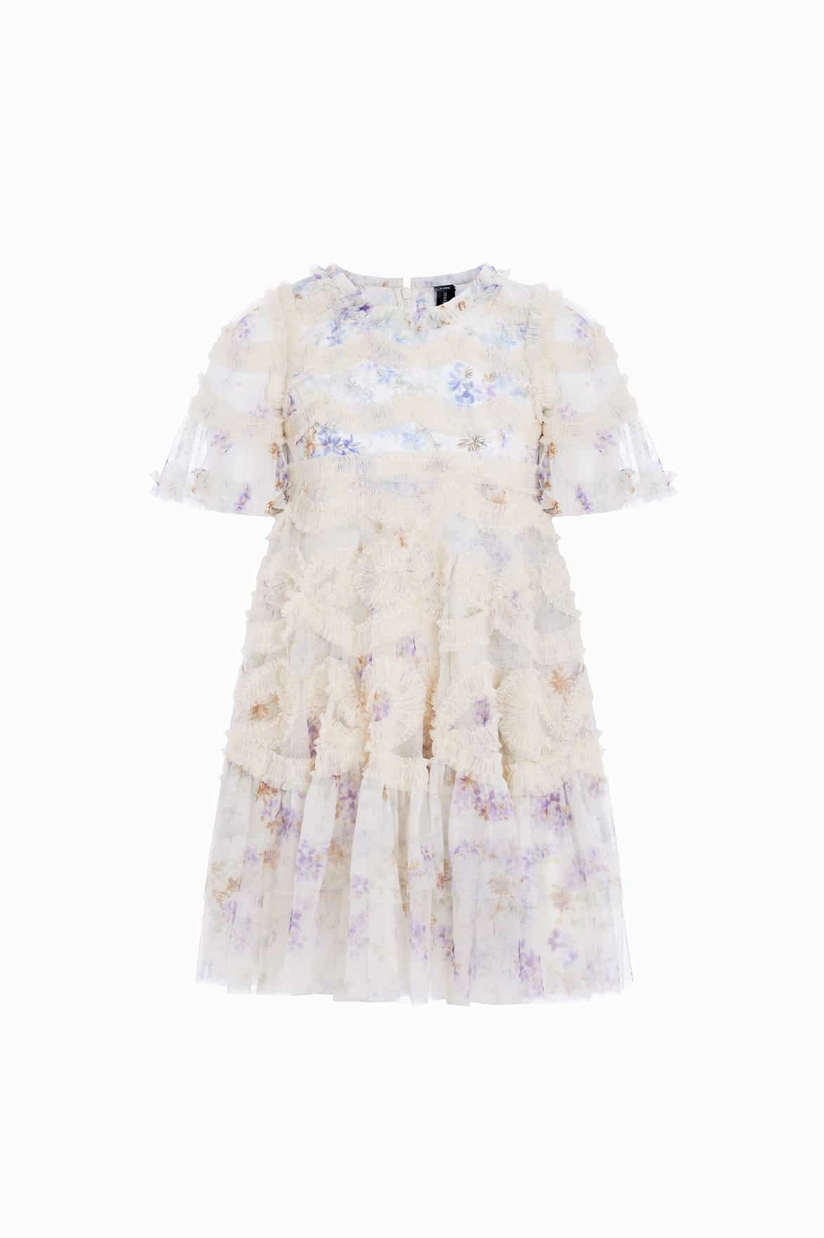 Ophelia Ditsy Ingrid Kids Dress Relaxed Silhouette