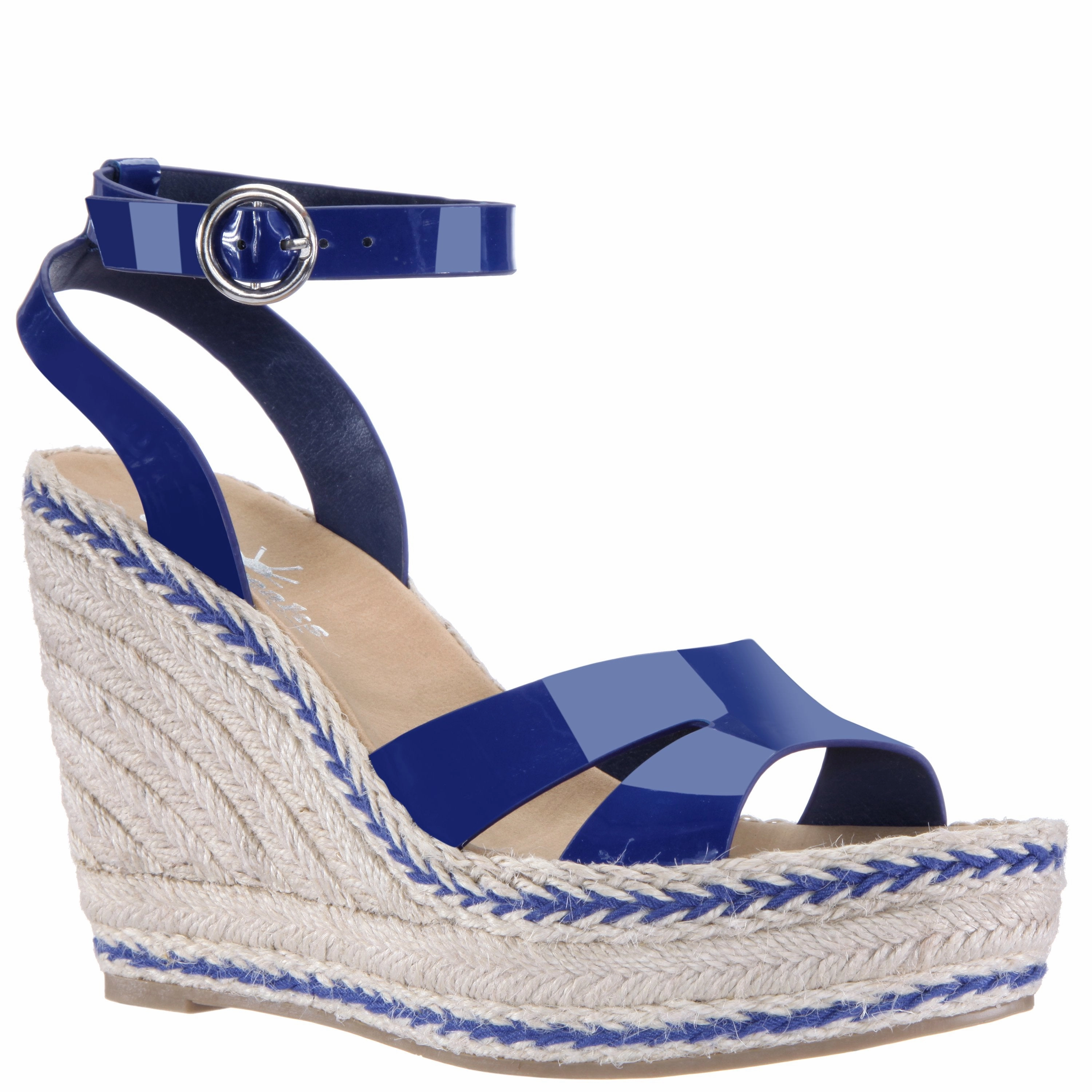 High Arch ESTELLE-COBALT PATENT