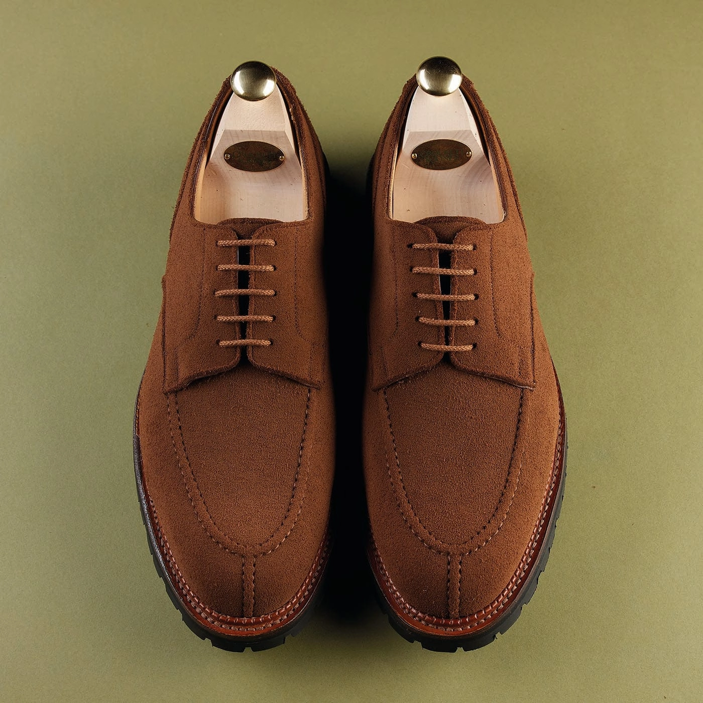 Urban Sleek Denver Tobacco Deer Skin Suede