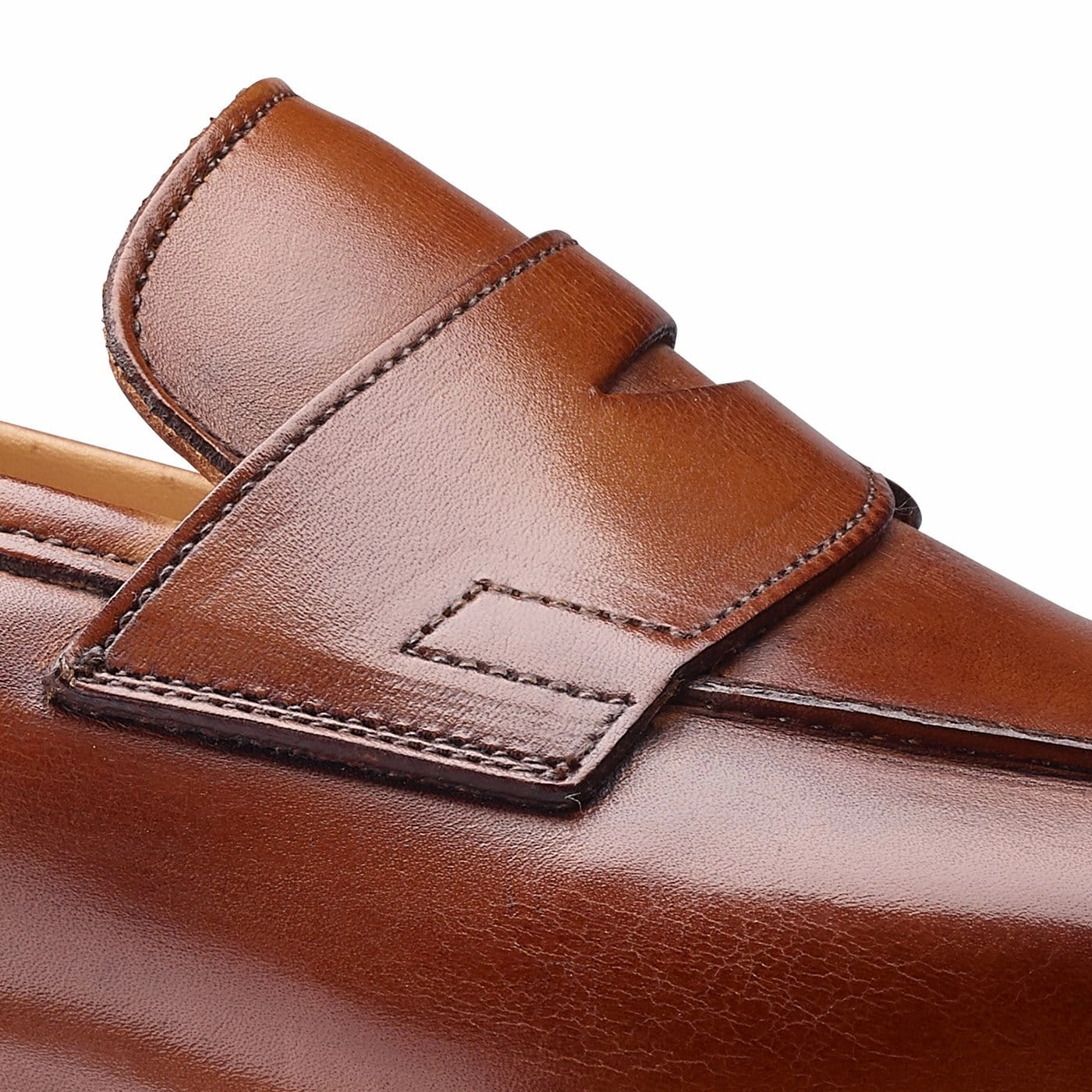 Crawford Tan Antique Calf Shiny Tone