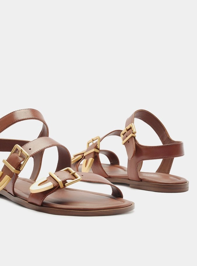 Muscle Aid Padded Collar Support Paige Leather Flat