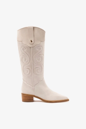 Paloma Boot In Mushroom Grey Suede Multidirectional Traction Grip Ergonomic Wellness Seekers