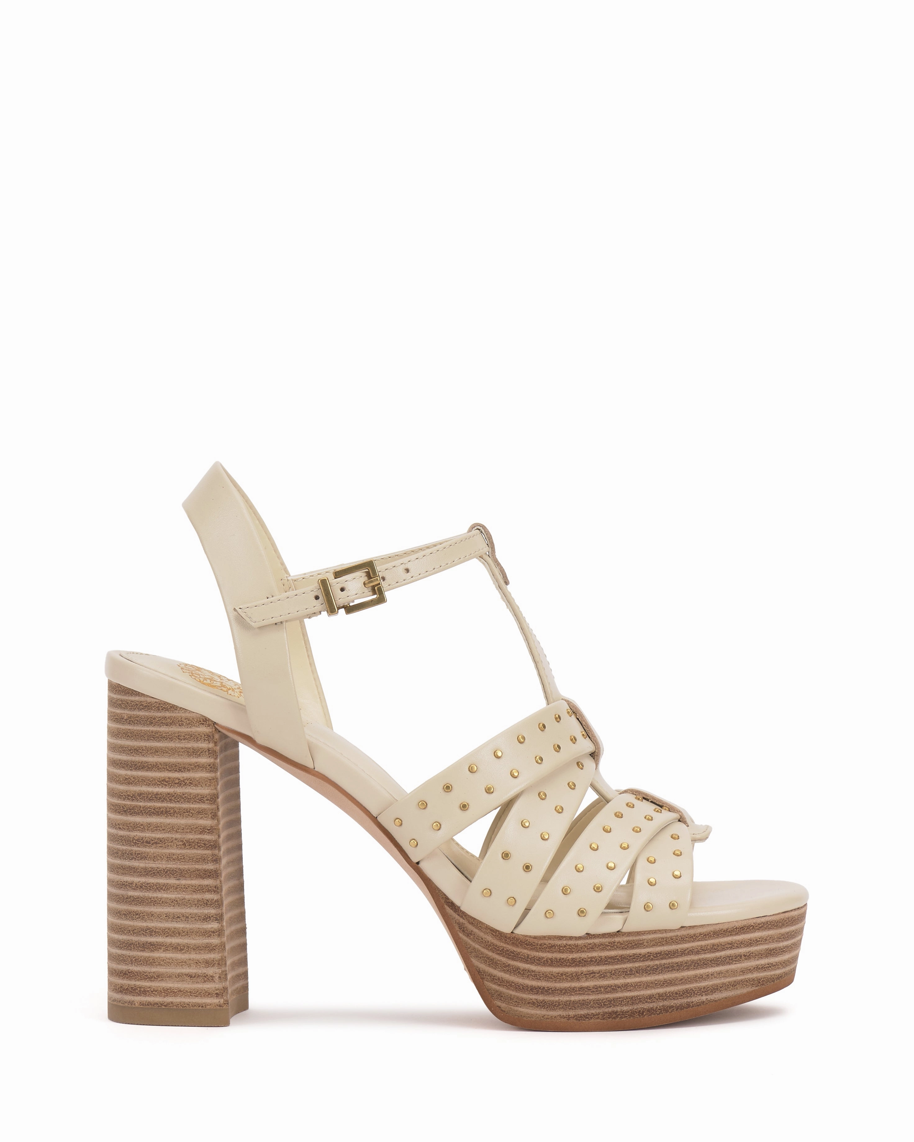 Palton Studded Platform Sandal Peep Cut