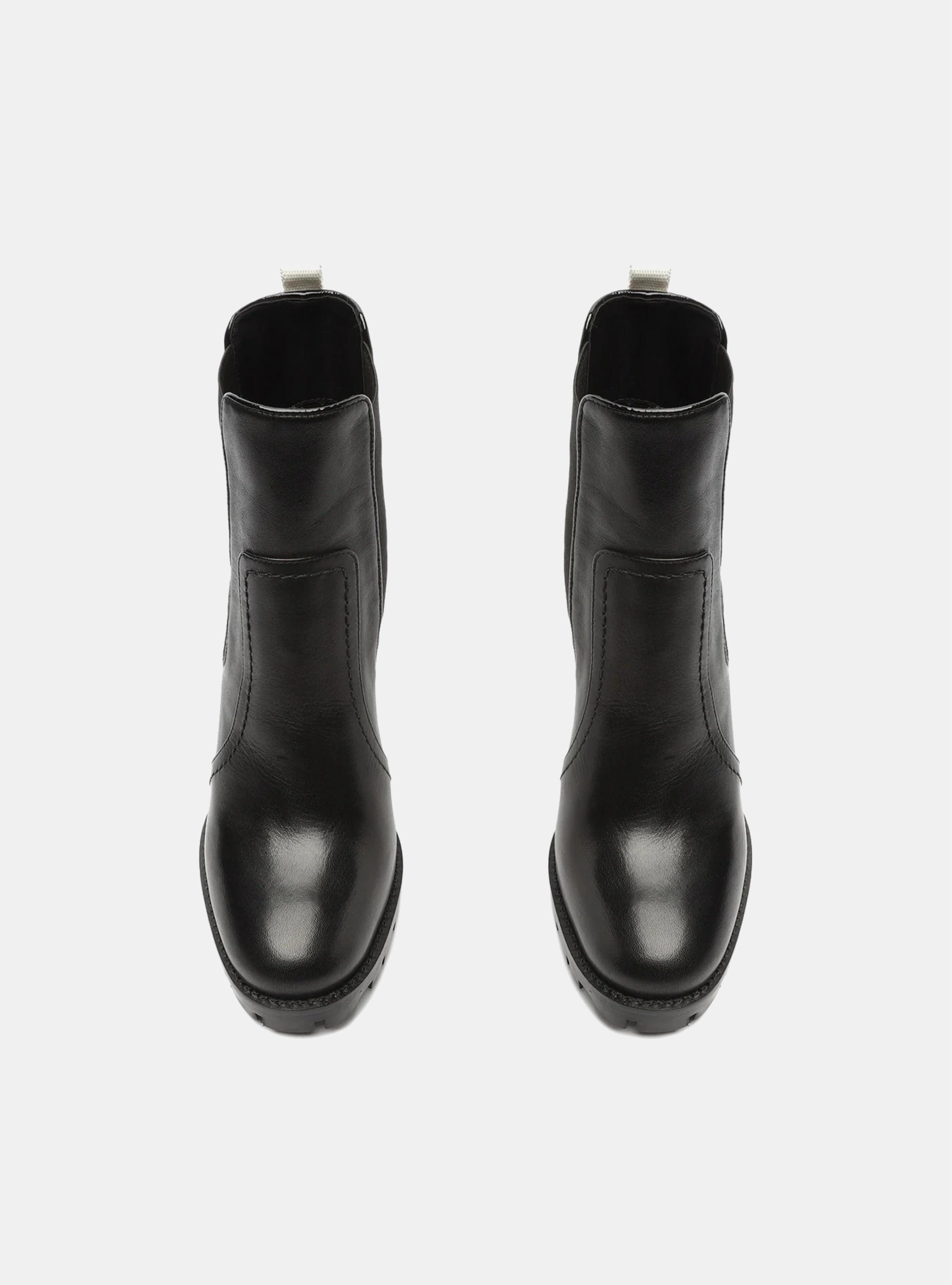 Pamela Leather Bootie Pastel tone New Drop