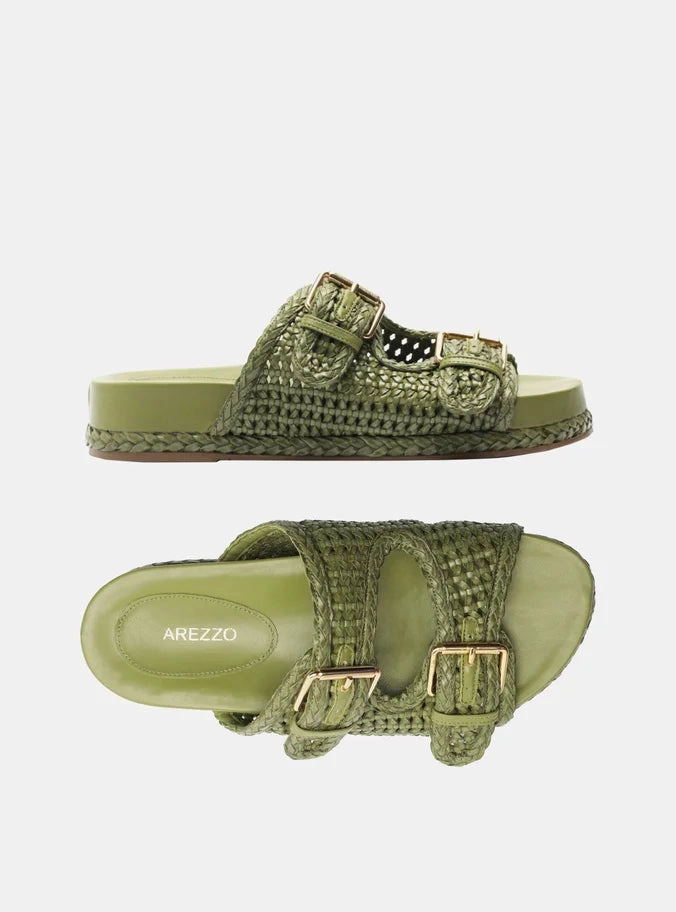 Stitch Free Construction Paris Flat Sandal