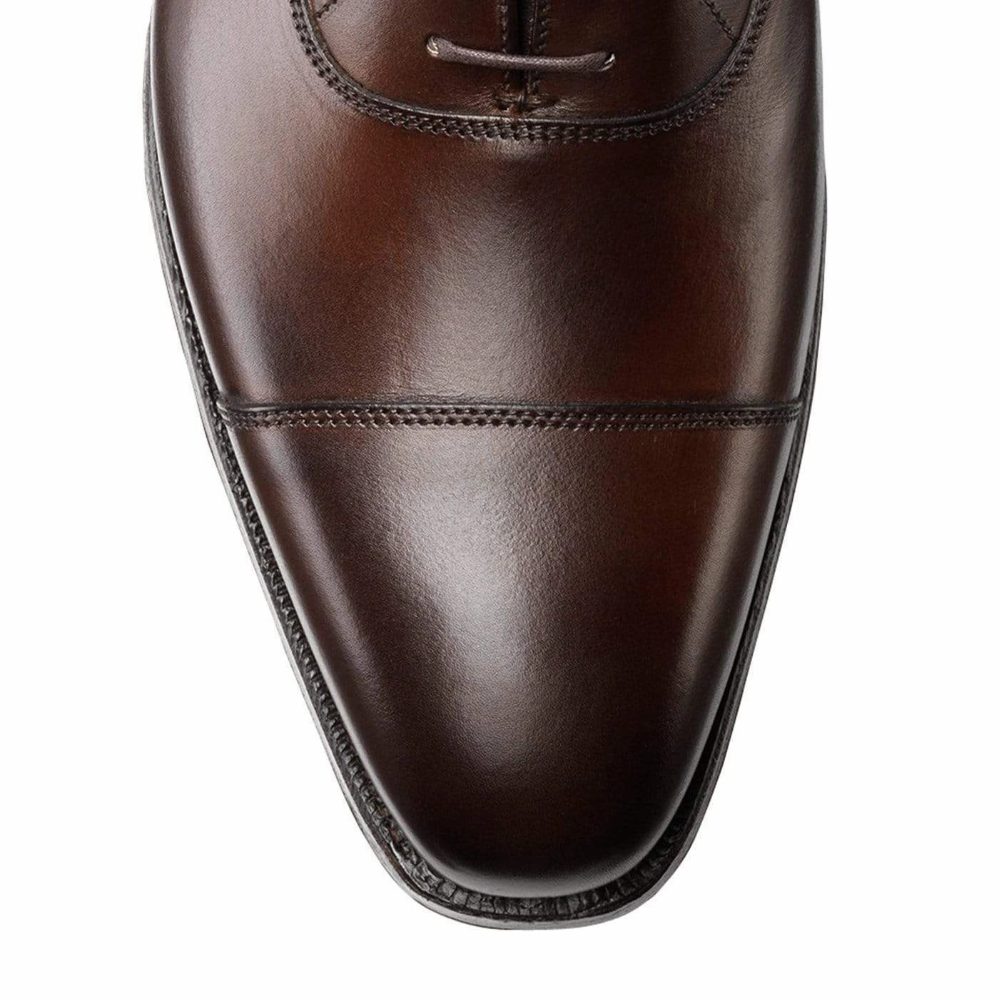 Matte Base Hallam Dark Brown Burnished Calf