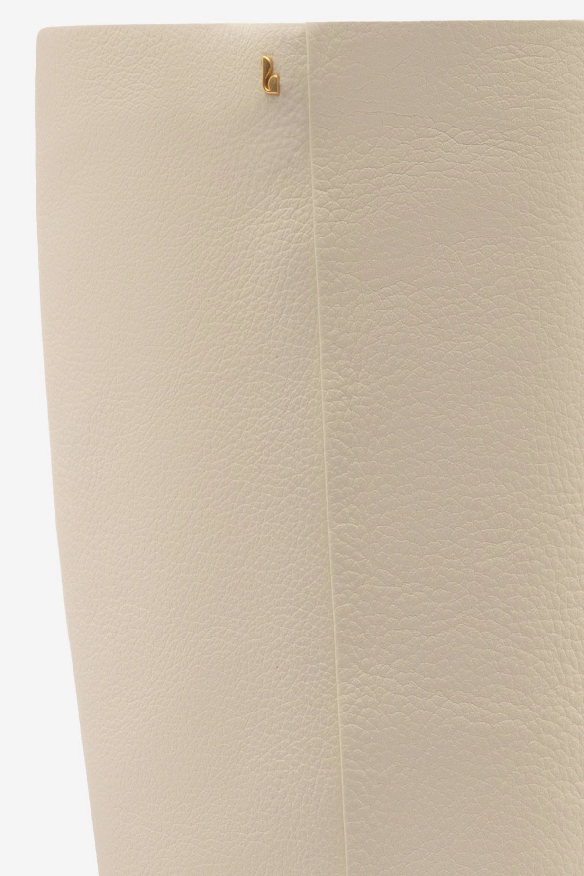 Ventilated Mesh Long Distance Ricky Boot In Ivory Leather