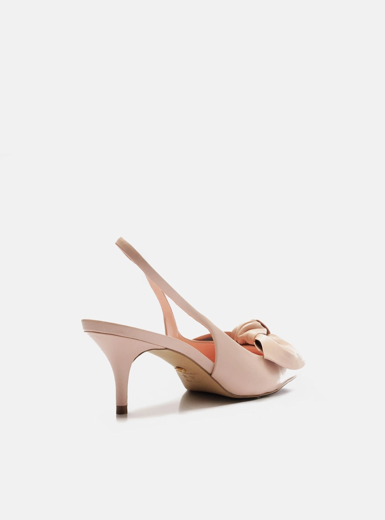 Pearl Leather Stiletto Pump Neutral Glow