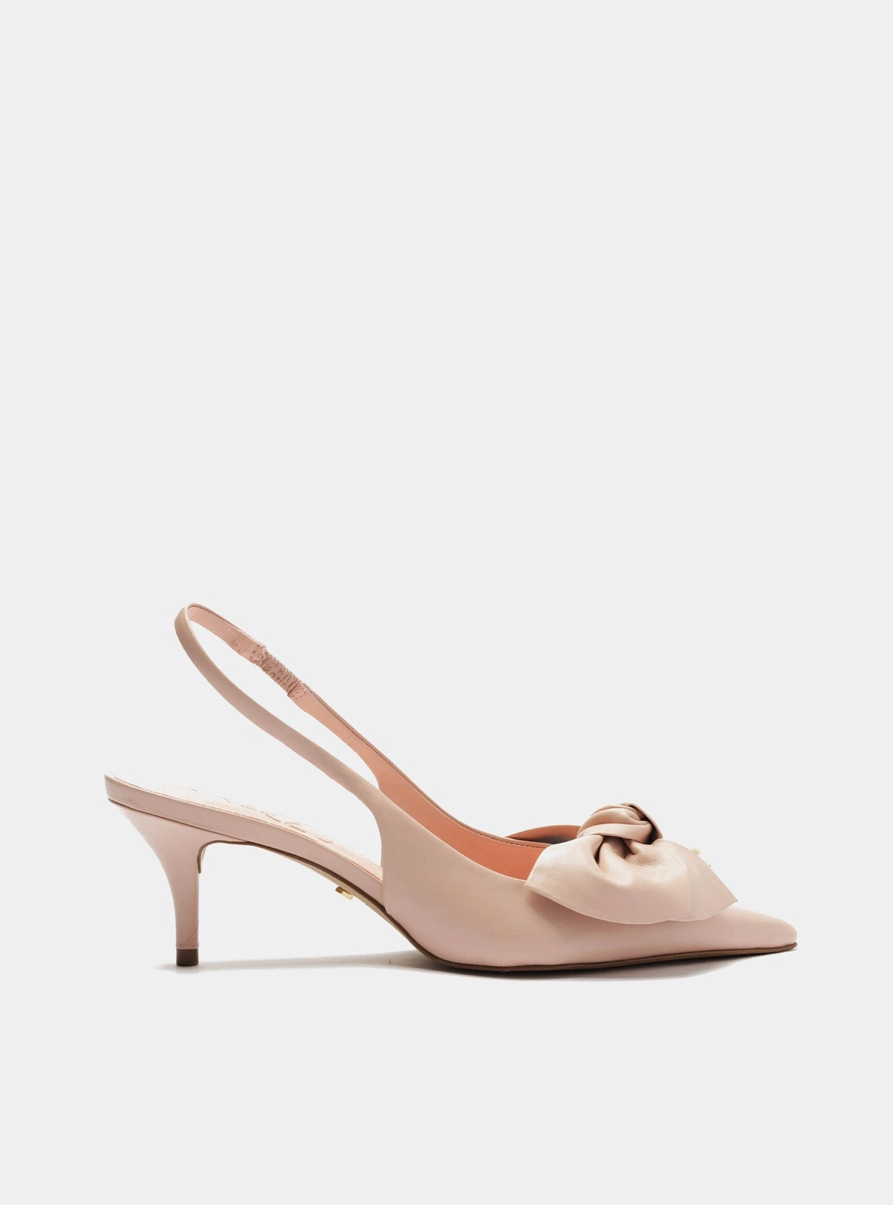 Free Soul Pearl Leather Stiletto Pump