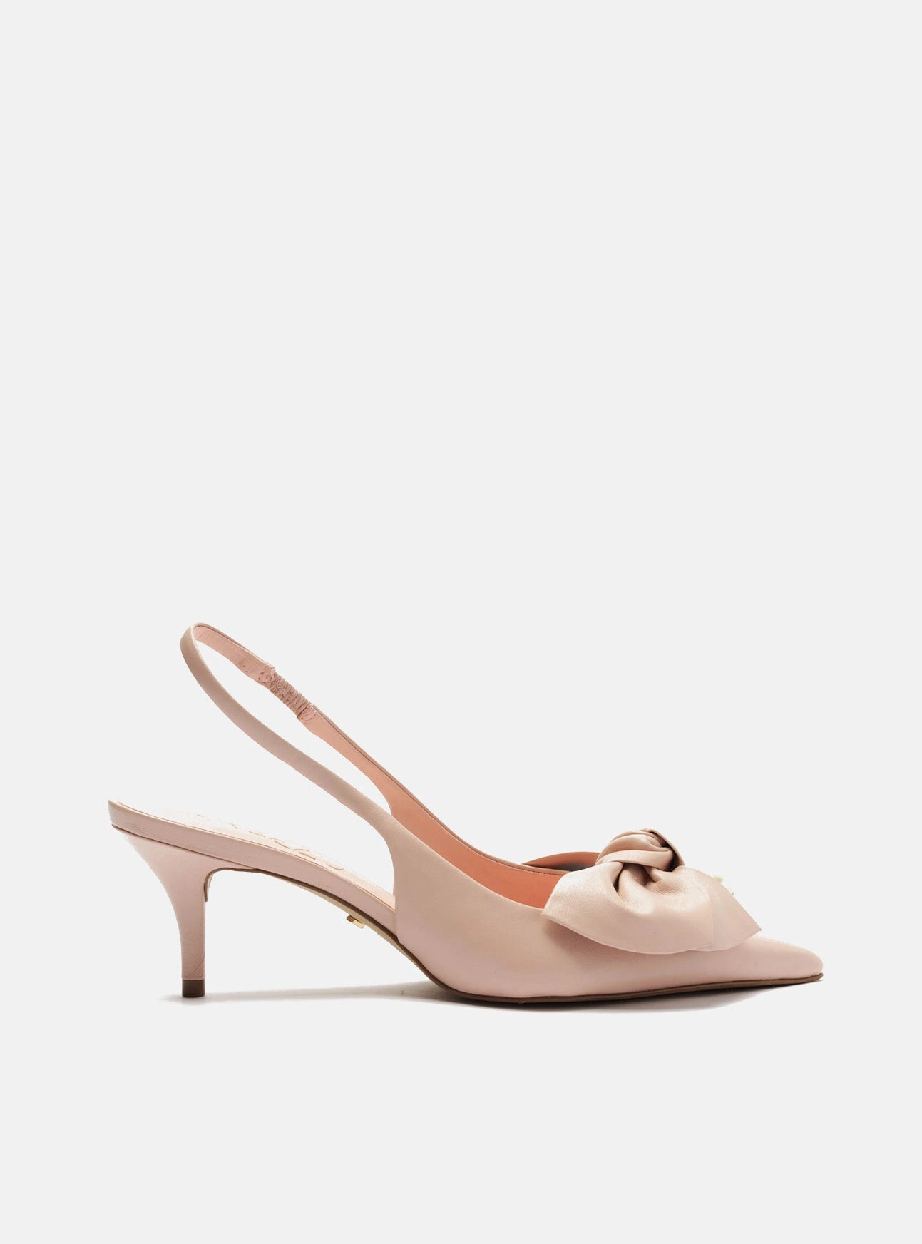 Calm Step Pearl Leather Stiletto Pump